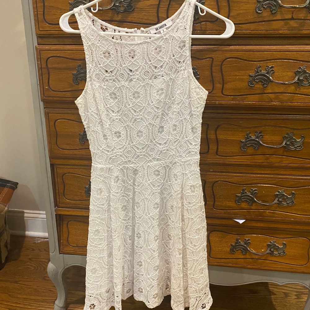 White dress